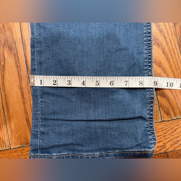 Lee Women's Straight Leg Blue Jeans - Picture 7 of 11